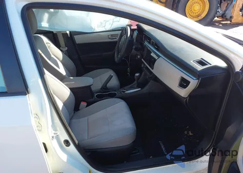 2015 Toyota Corolla Le из США, поврежденный, VIN 2T1BURHE1FC273626